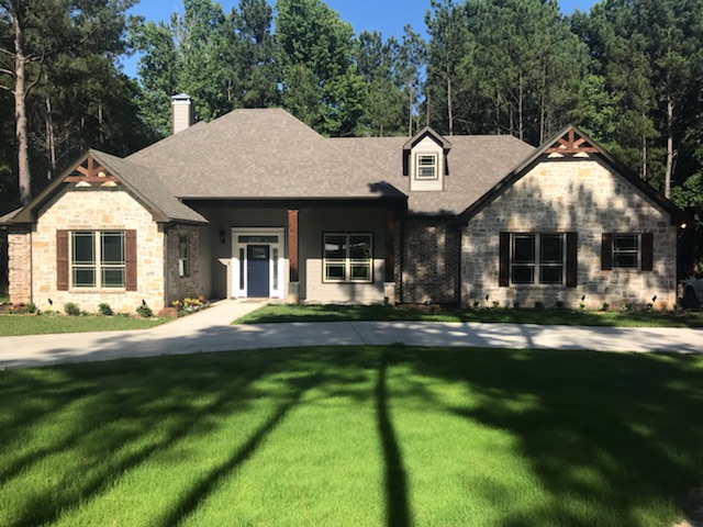 Completed custom home build